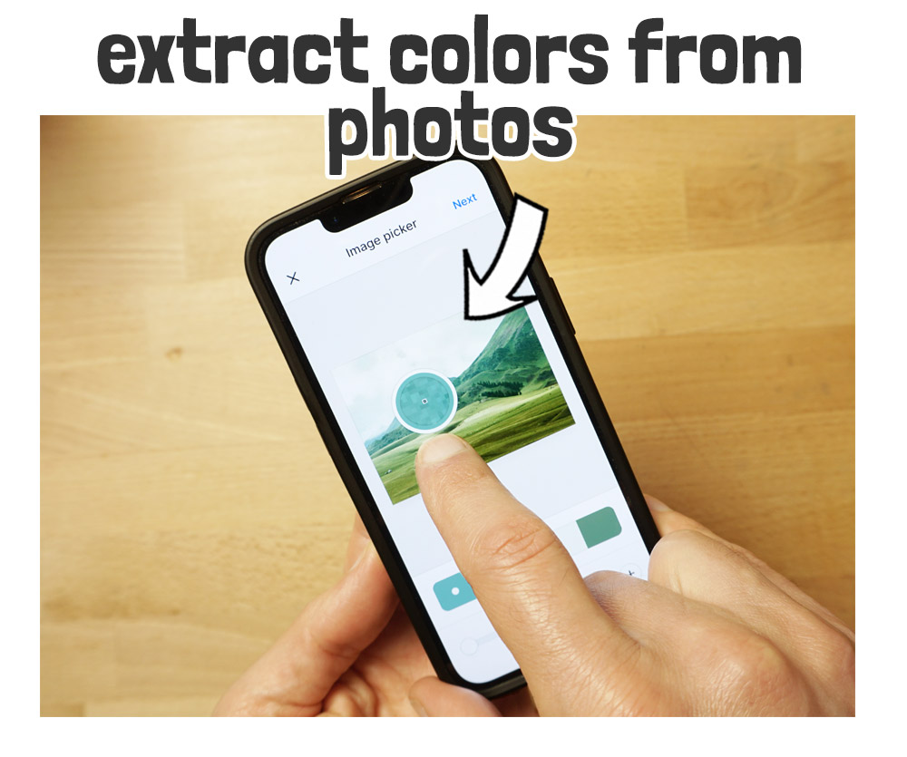 extracting perceived colors from photos