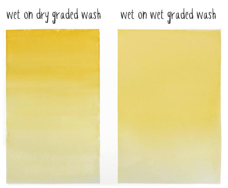 graded-wash-dry-vs-wet wet on dry vs wet on wet graded wash