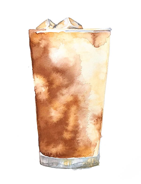 iced-coffee-watercolor-demo iced coffee watercolor demo