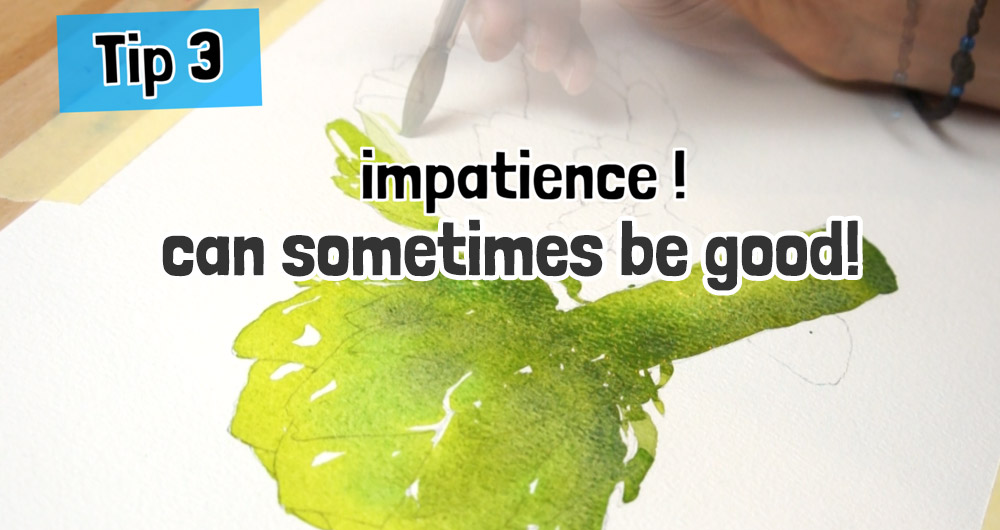 impatience can be a good thing