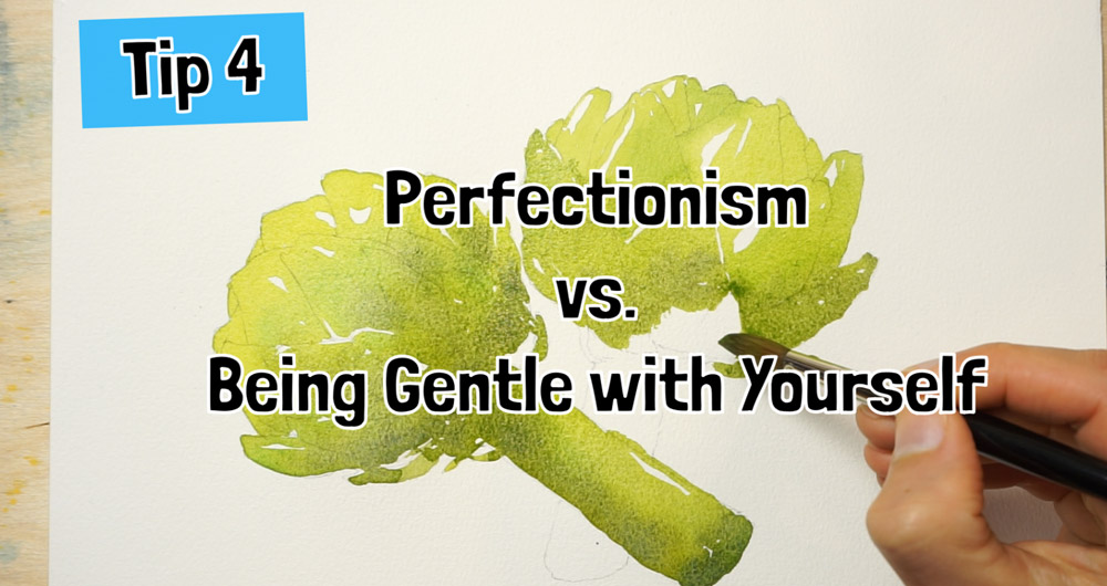 perfectionism vs being gentle on yourself