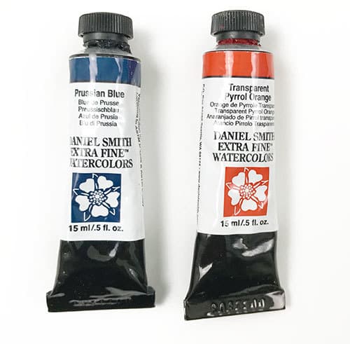 prussian-blue-and-pyrrol-orange--paint