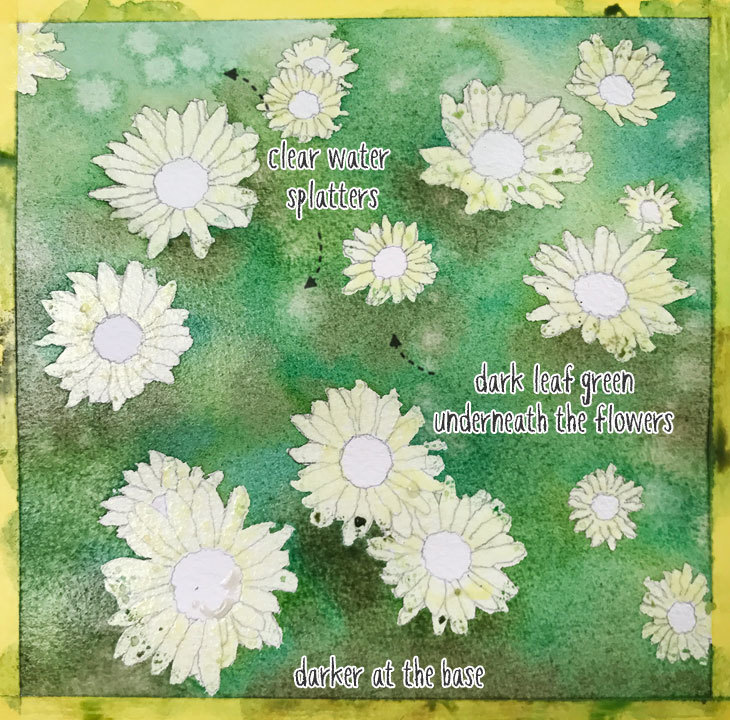 second-wet-on-wet-wash paint the second wet on wet wash