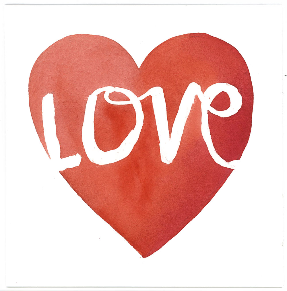 valentine painting idea 3