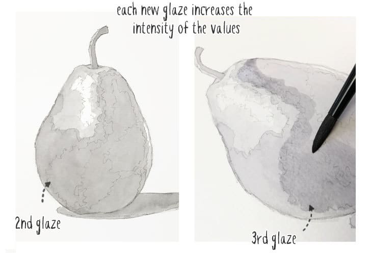 value-study-of-a-pear-step2 value study of a pear step 2