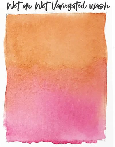 variegated-wash-wet-on-wet wet on wet variegated wash