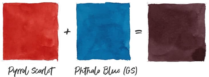 warm-red-cool-blue warm red and cool blue