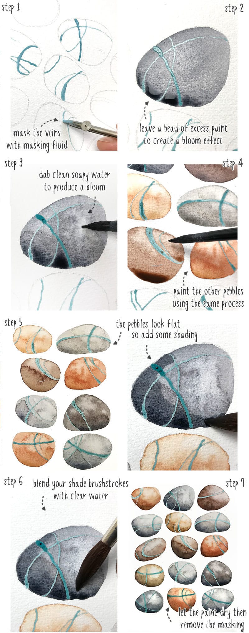 watercolor-blooms-step-by-step-pebbles-tutorial watercolor blooms step by step pebbles tutorial