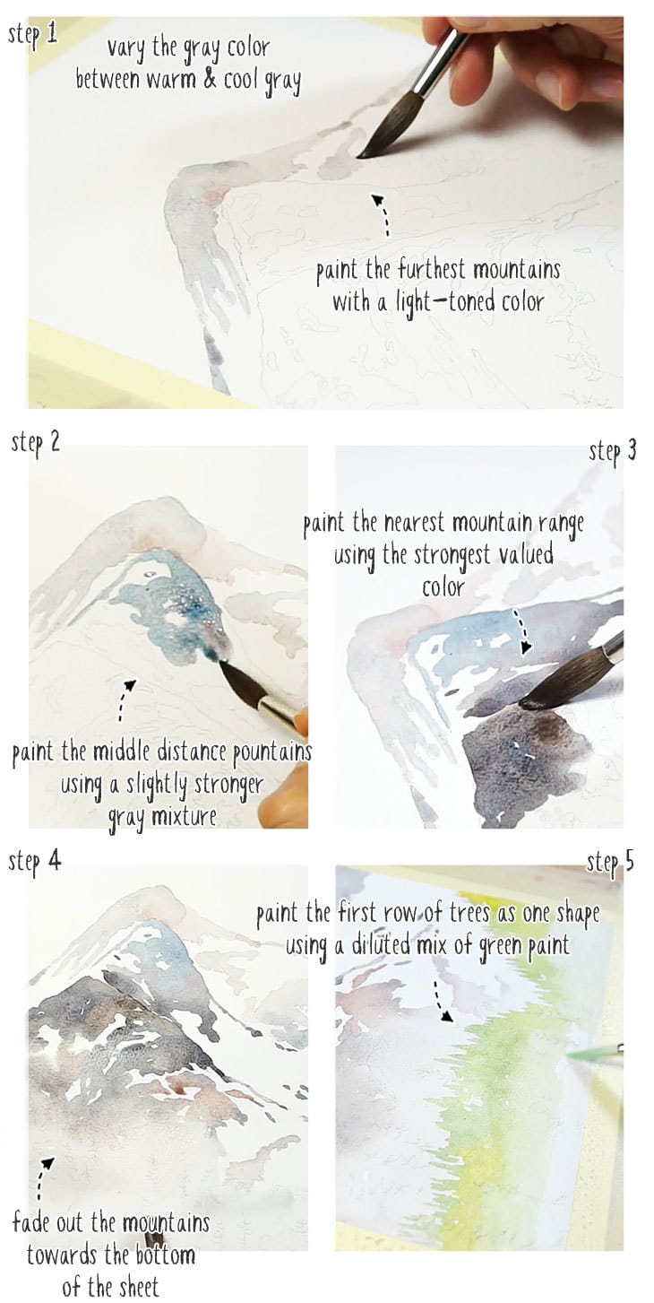 watercolor-winter-mountain-step-by-step-01 watercolor winter mountains step by step stage 01
