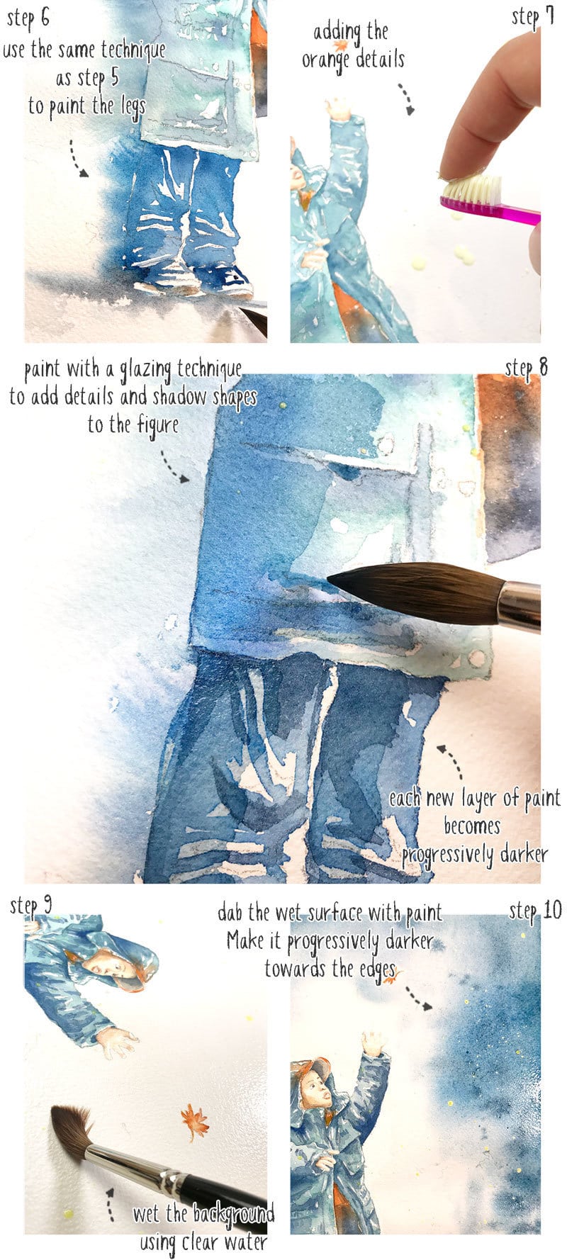 winter-watercolor-part02 winter watercolor scene step by step part 2