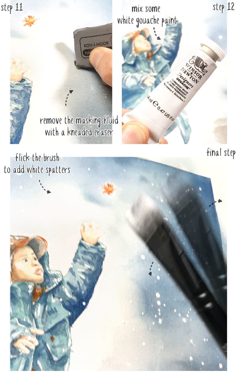 winter-watercolor-part03 winter watercolor scene step by step part 3